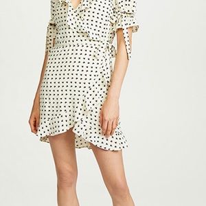 💋NWT For Love and Lemons Sweetheart Wrap Dress